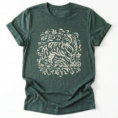 Floral Tiger Classic T-Shirt