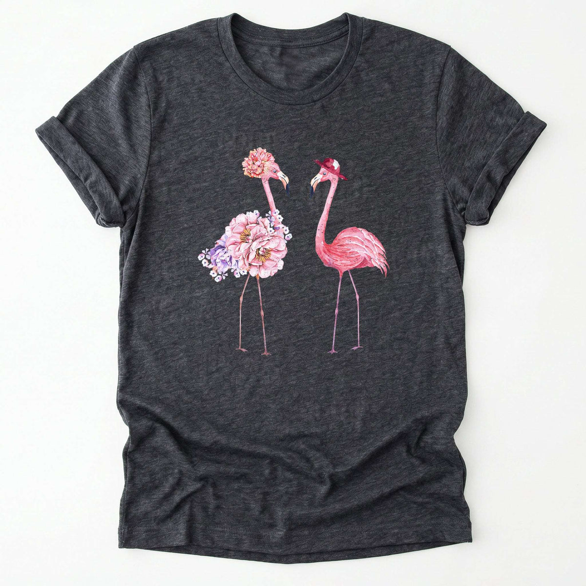 Floral Flamingo Classic T-Shirt