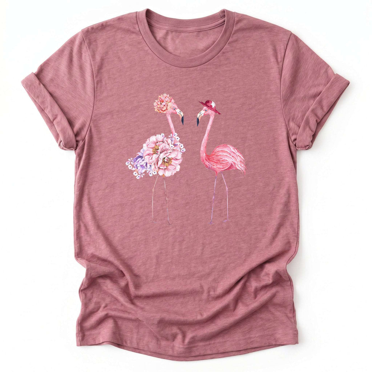 Floral Flamingo Classic T-Shirt