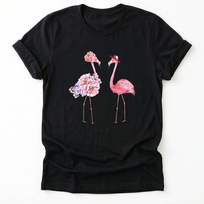 Floral Flamingo Classic T-Shirt
