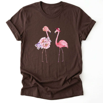 Floral Flamingo Classic T-Shirt