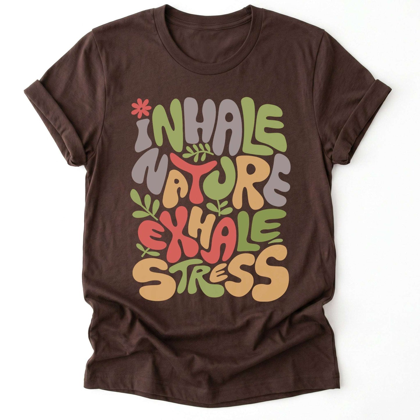 Inhale Nature Exhale Stress Classic T-Shirt