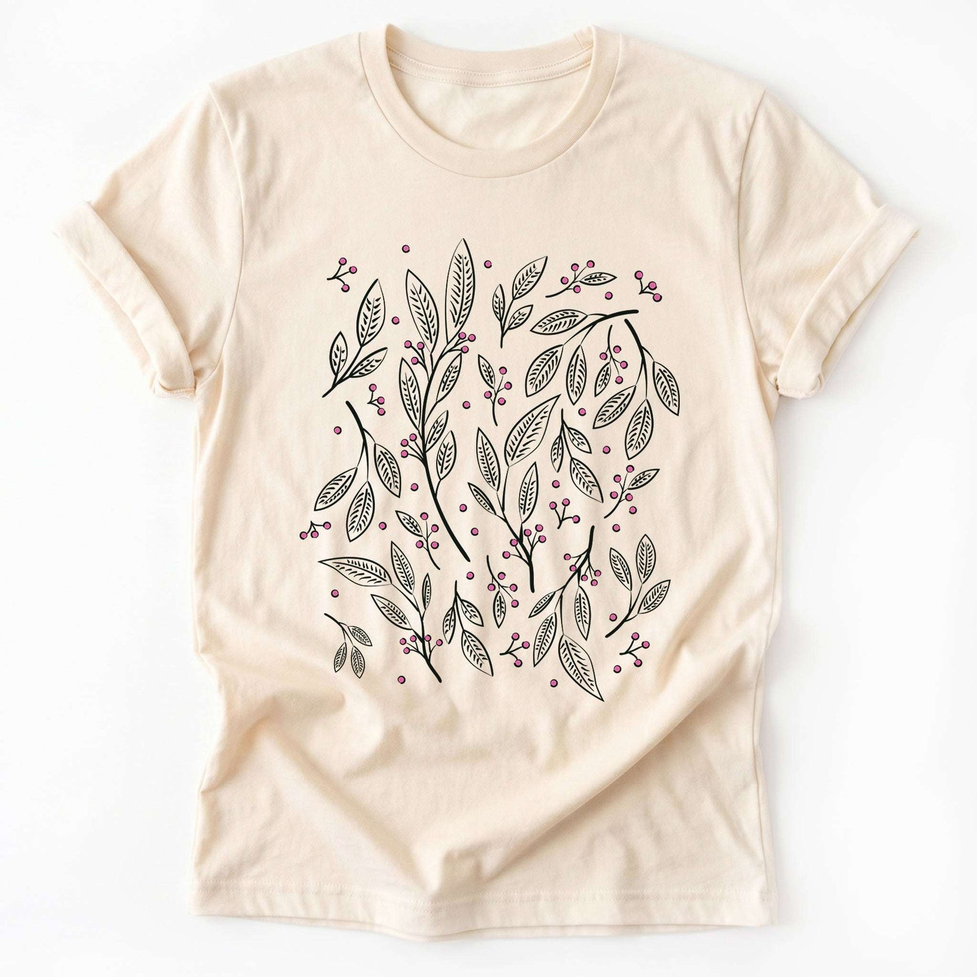 Botanical Line Art Classic T-Shirt