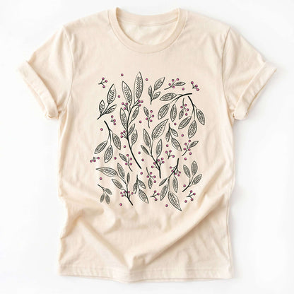 Botanical Line Art Classic T-Shirt