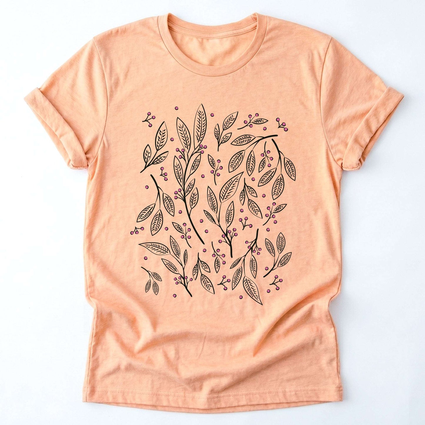 Botanical Line Art Classic T-Shirt