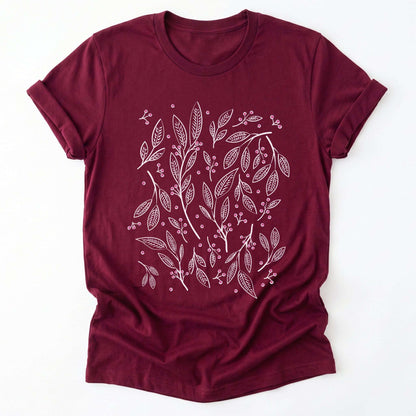 Botanical Line Art Classic T-Shirt
