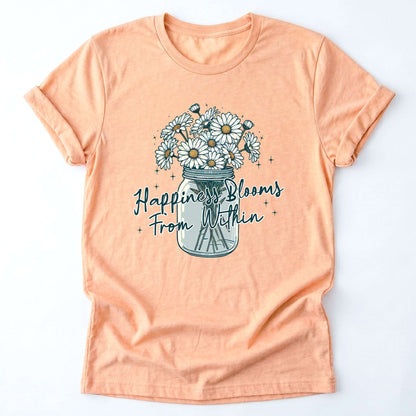 Happiness Blooms From Within Classic T-Shirt