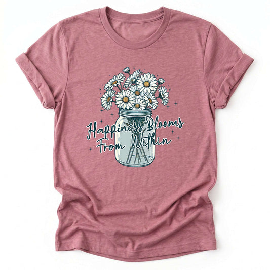 Happiness Blooms From Within Classic T-Shirt