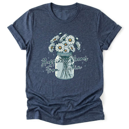Happiness Blooms From Within Classic T-Shirt