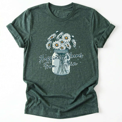 Happiness Blooms From Within Classic T-Shirt