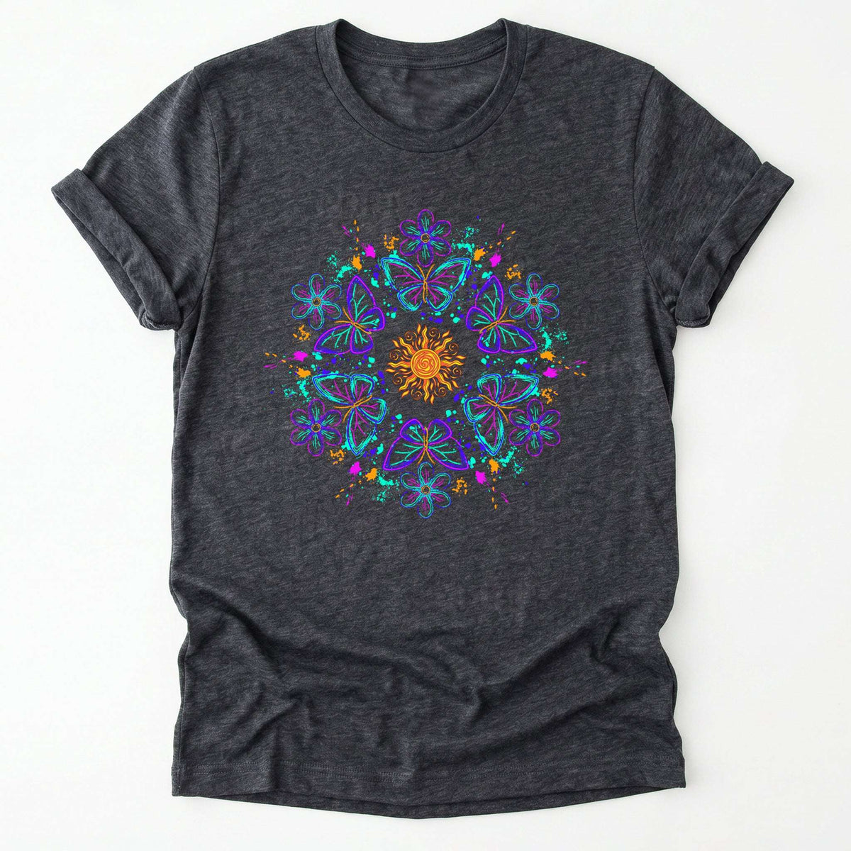 Mandala Butterflies Classic T-Shirt