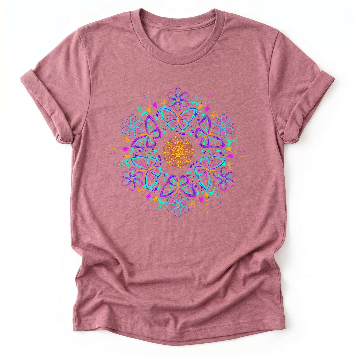 Mandala Butterflies Classic T-Shirt