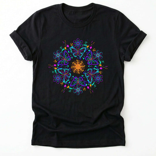 Mandala Butterflies Classic T-Shirt