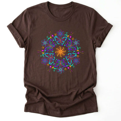 Mandala Butterflies Classic T-Shirt