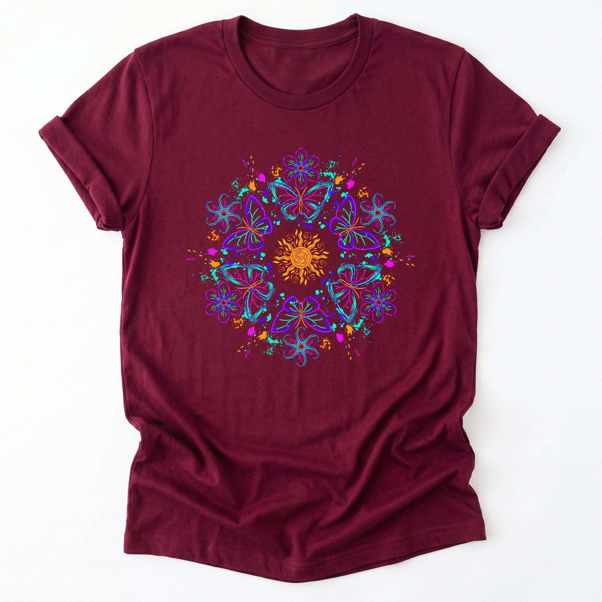Mandala Butterflies Classic T-Shirt