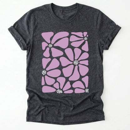 Purple Flowers Classic T-Shirt