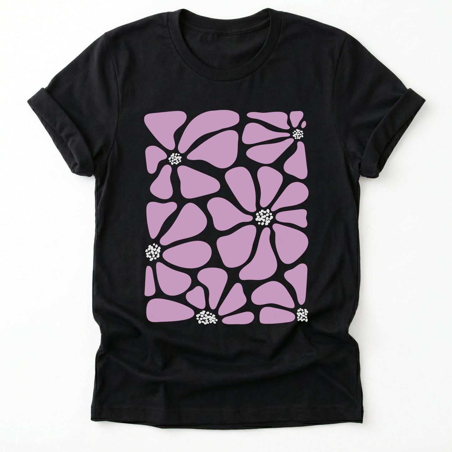 Purple Flowers Classic T-Shirt