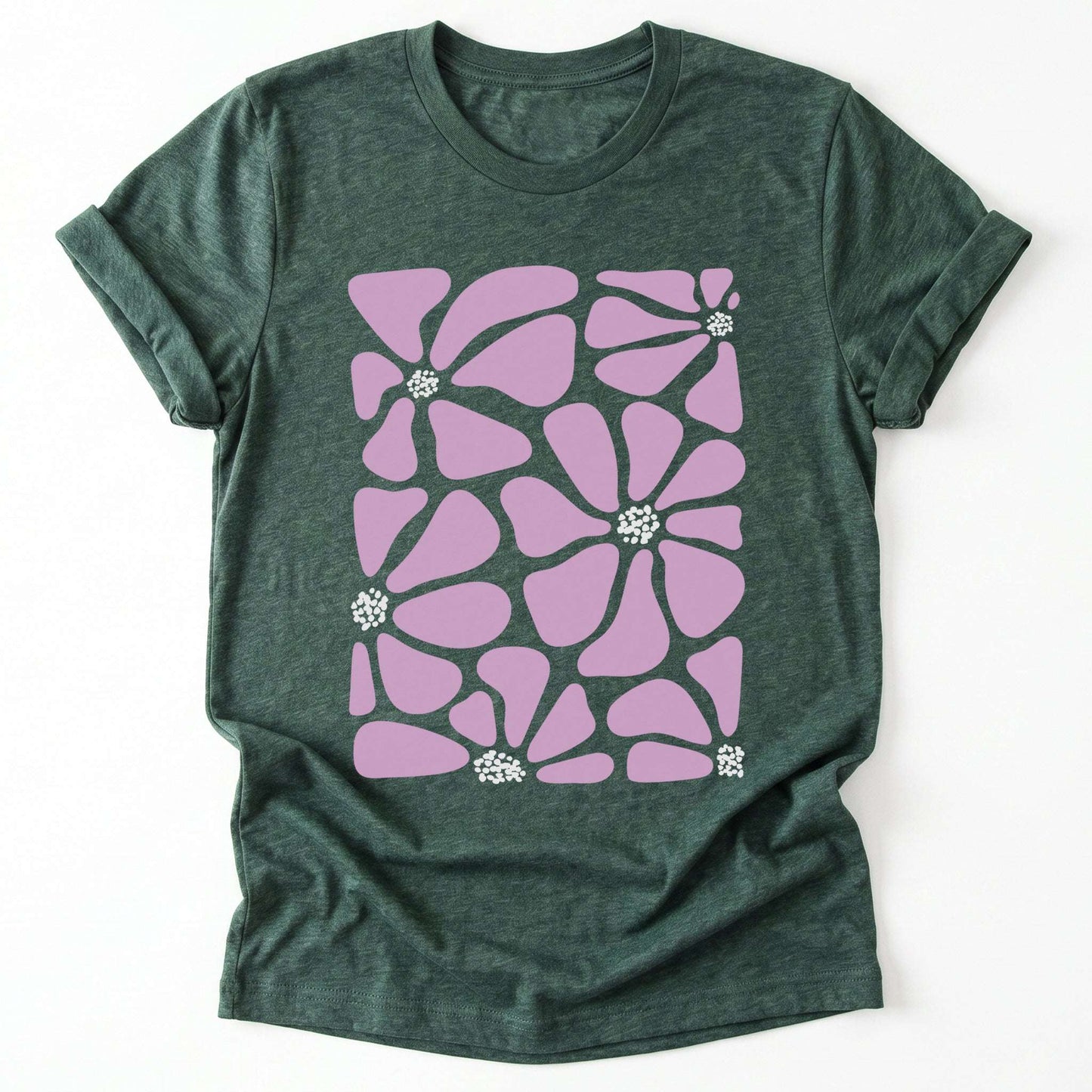 Purple Flowers Classic T-Shirt