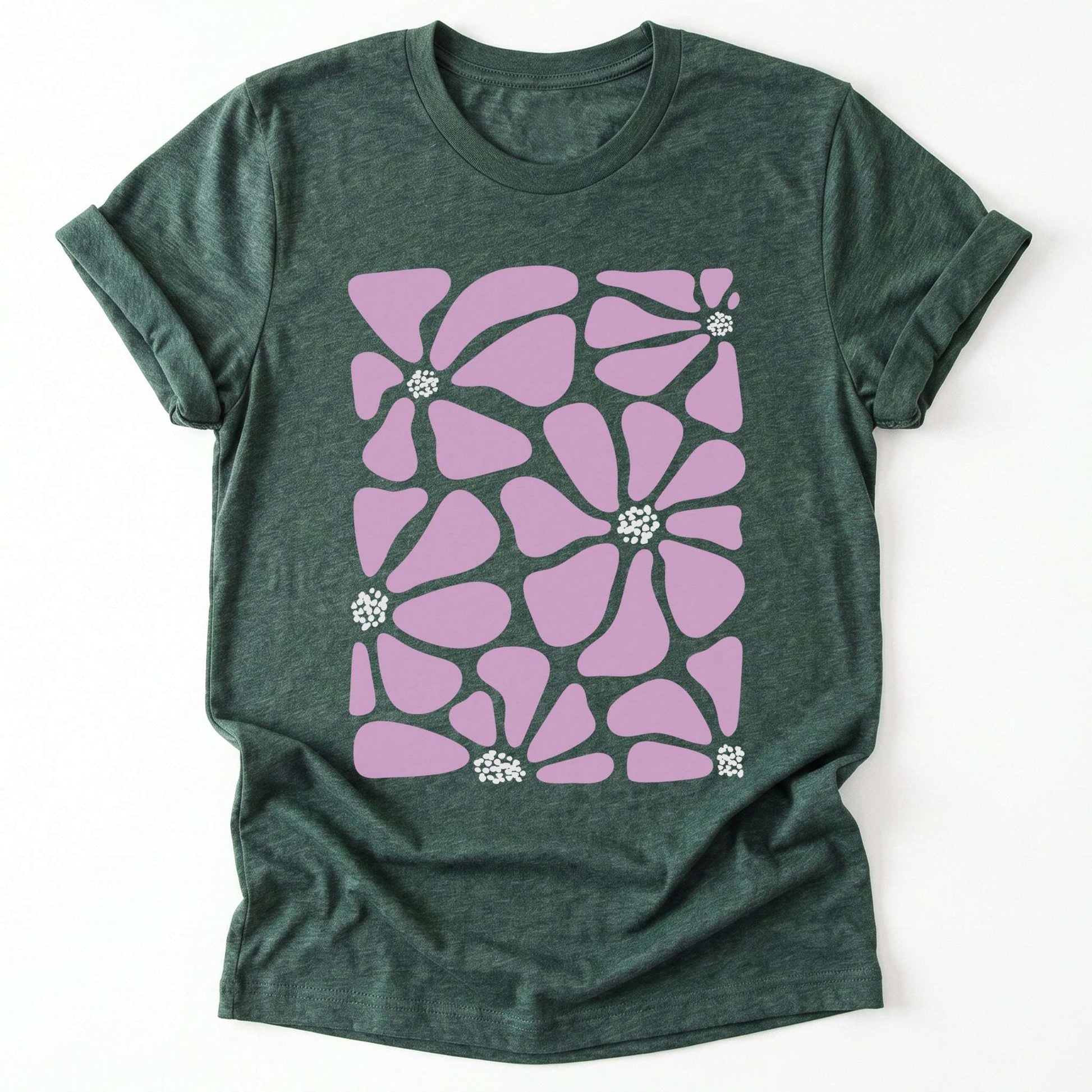 Purple Flowers Classic T-Shirt