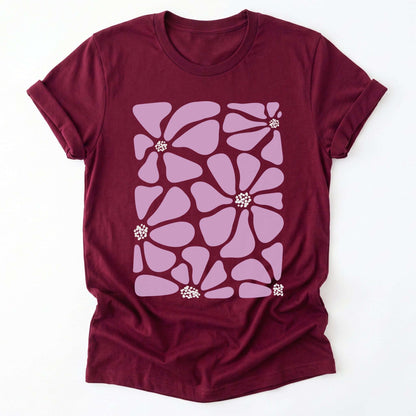 Purple Flowers Classic T-Shirt