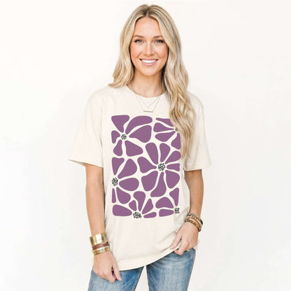 Purple Flowers Classic T-Shirt