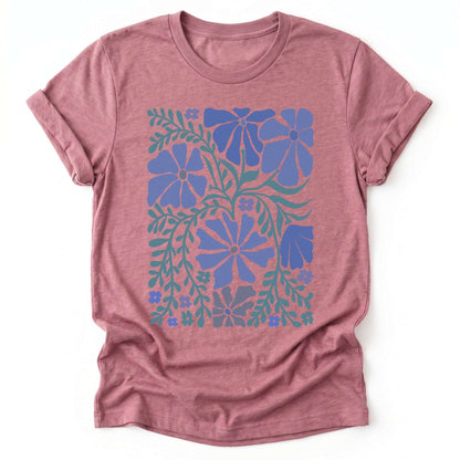 Blue Matisse Bloom Classic T-Shirt