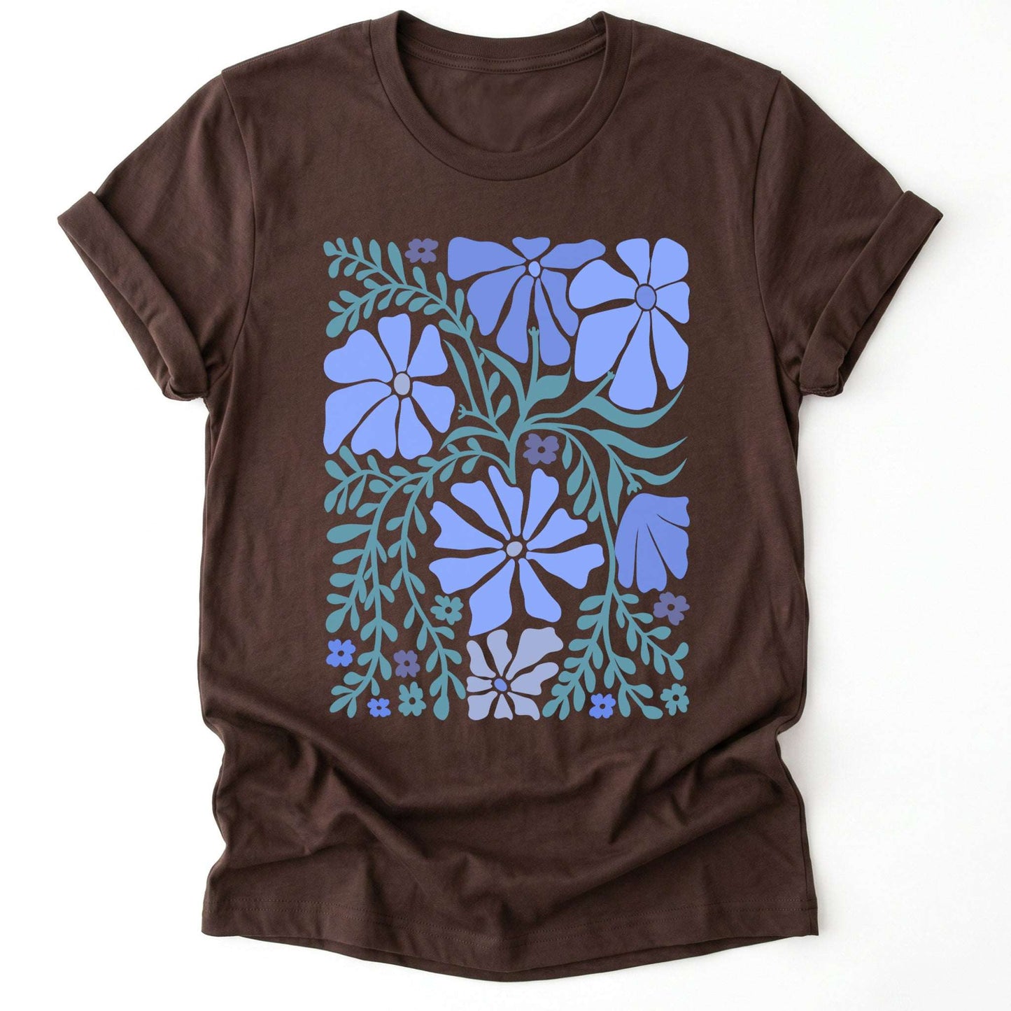 Blue Matisse Bloom Classic T-Shirt
