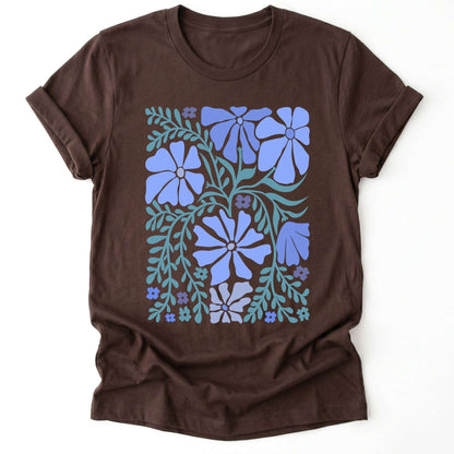 Blue Matisse Bloom Classic T-Shirt