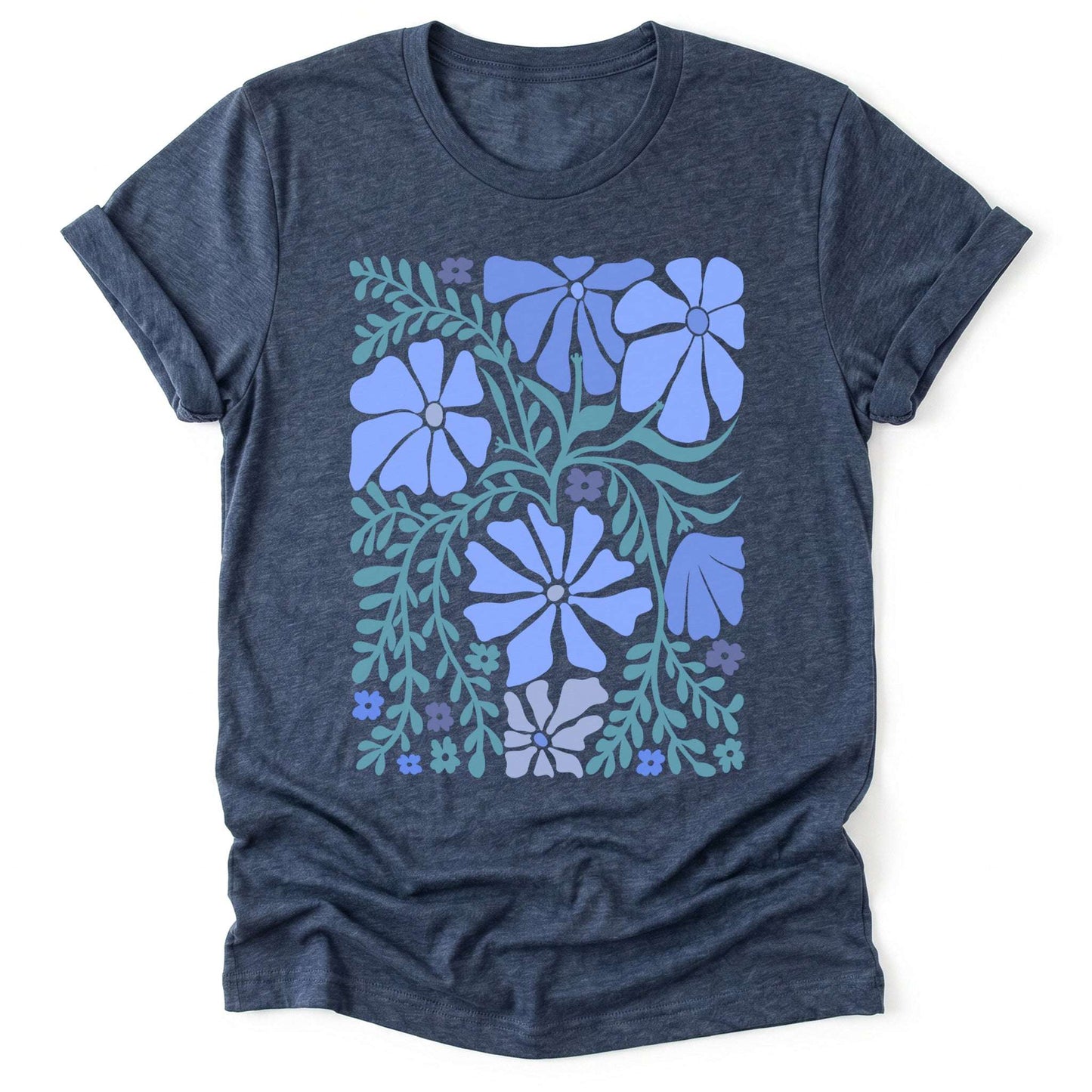 Blue Matisse Bloom Classic T-Shirt