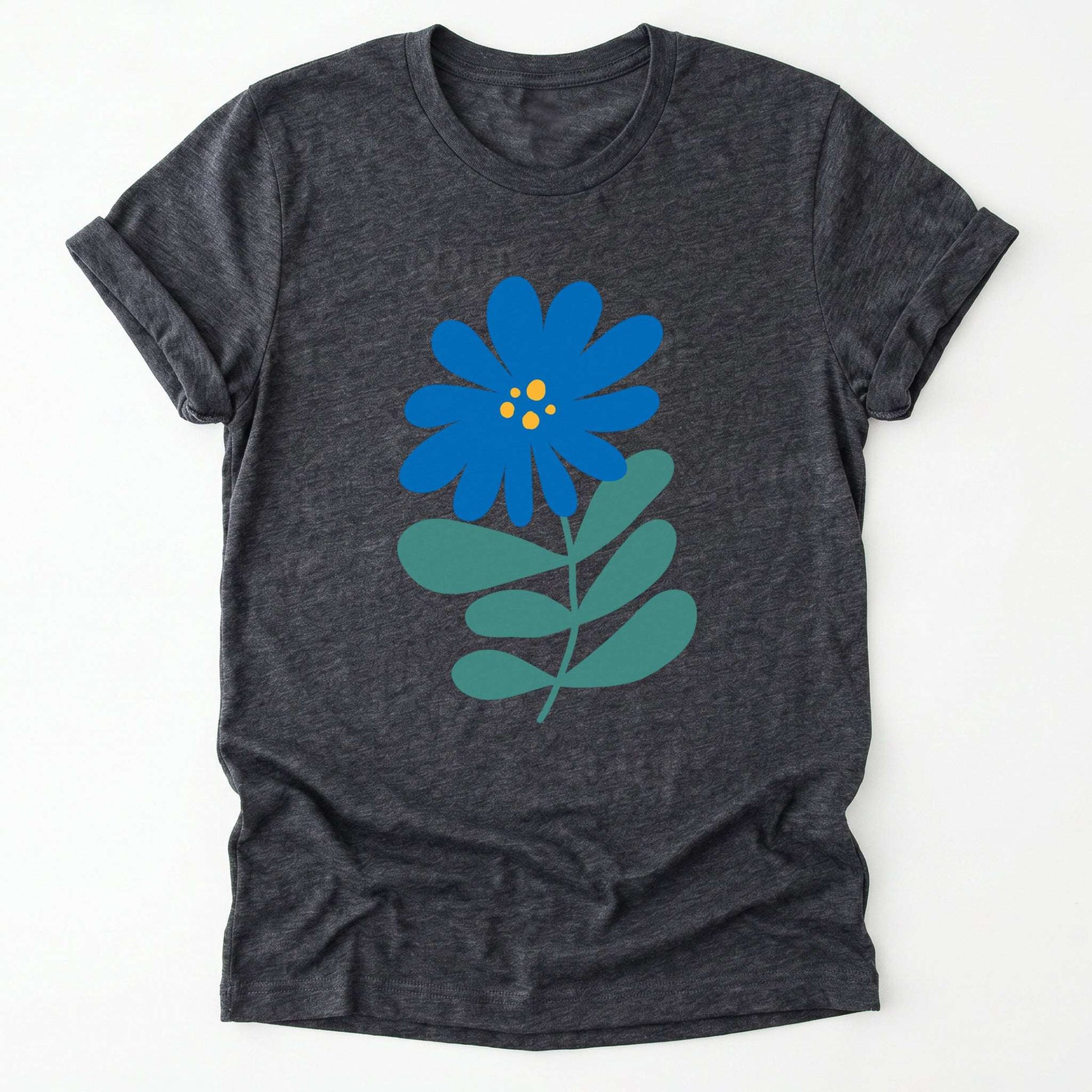 Blue Wild Flowers Classic T-Shirt