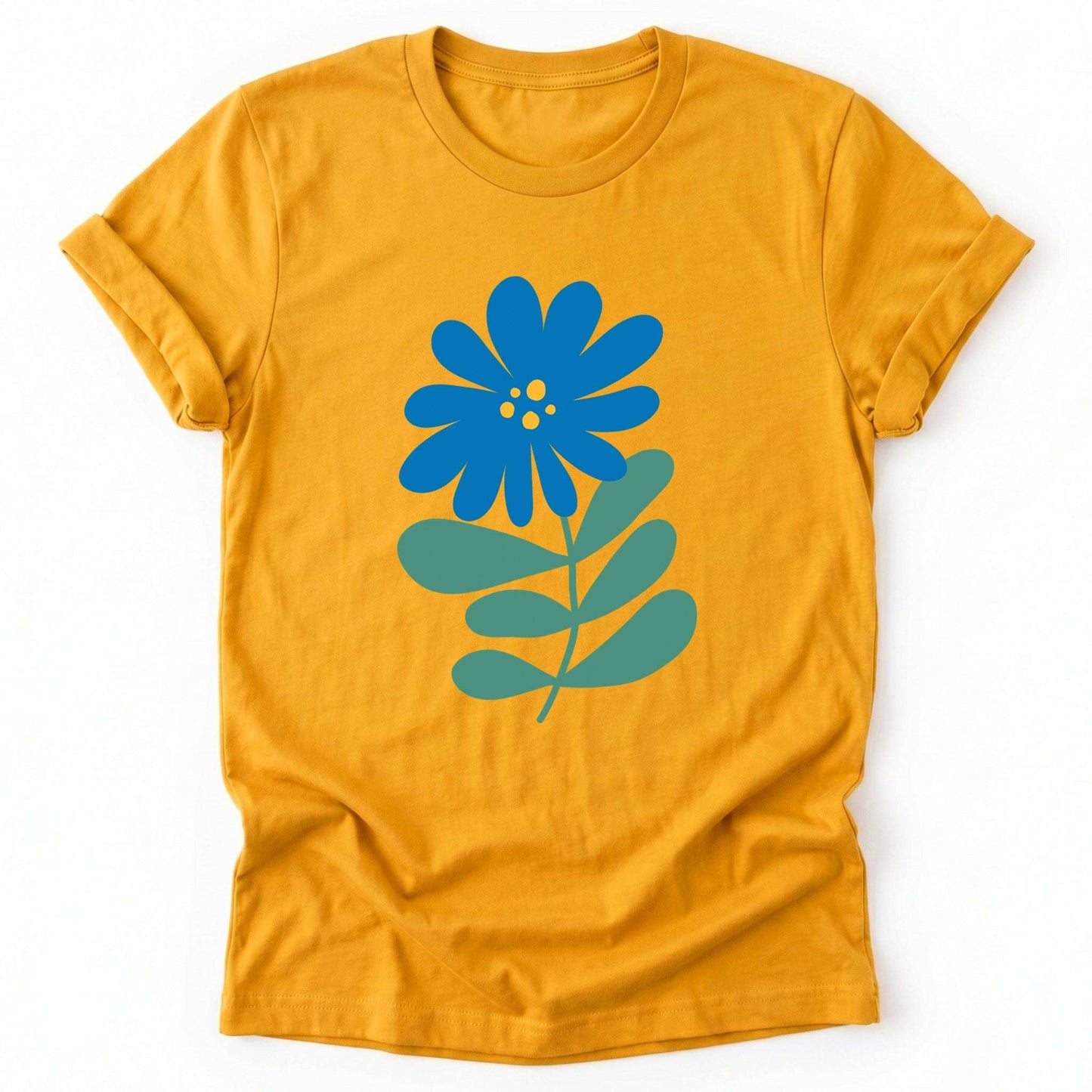 Blue Wild Flowers Classic T-Shirt