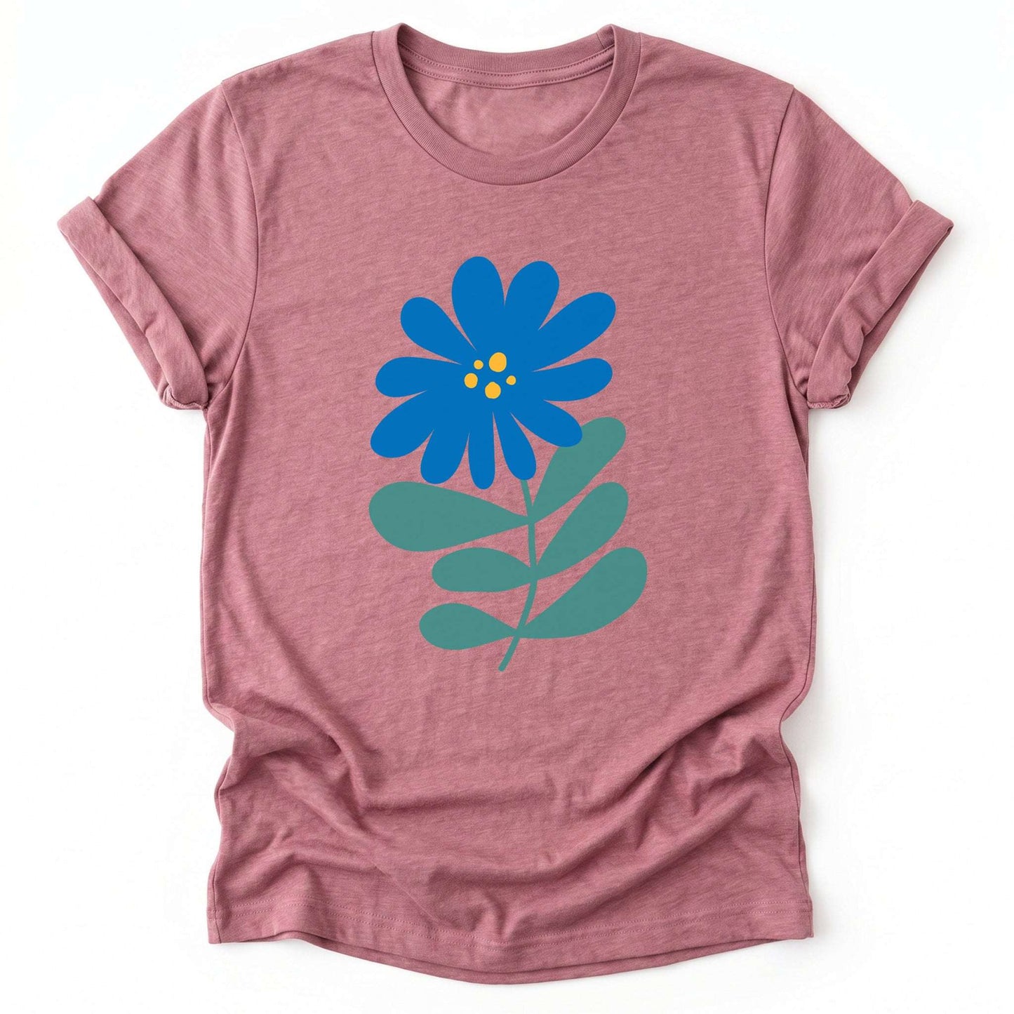 Blue Wild Flowers Classic T-Shirt