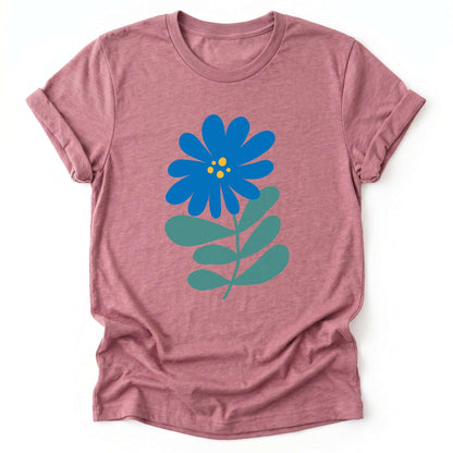 Blue Wild Flowers Classic T-Shirt