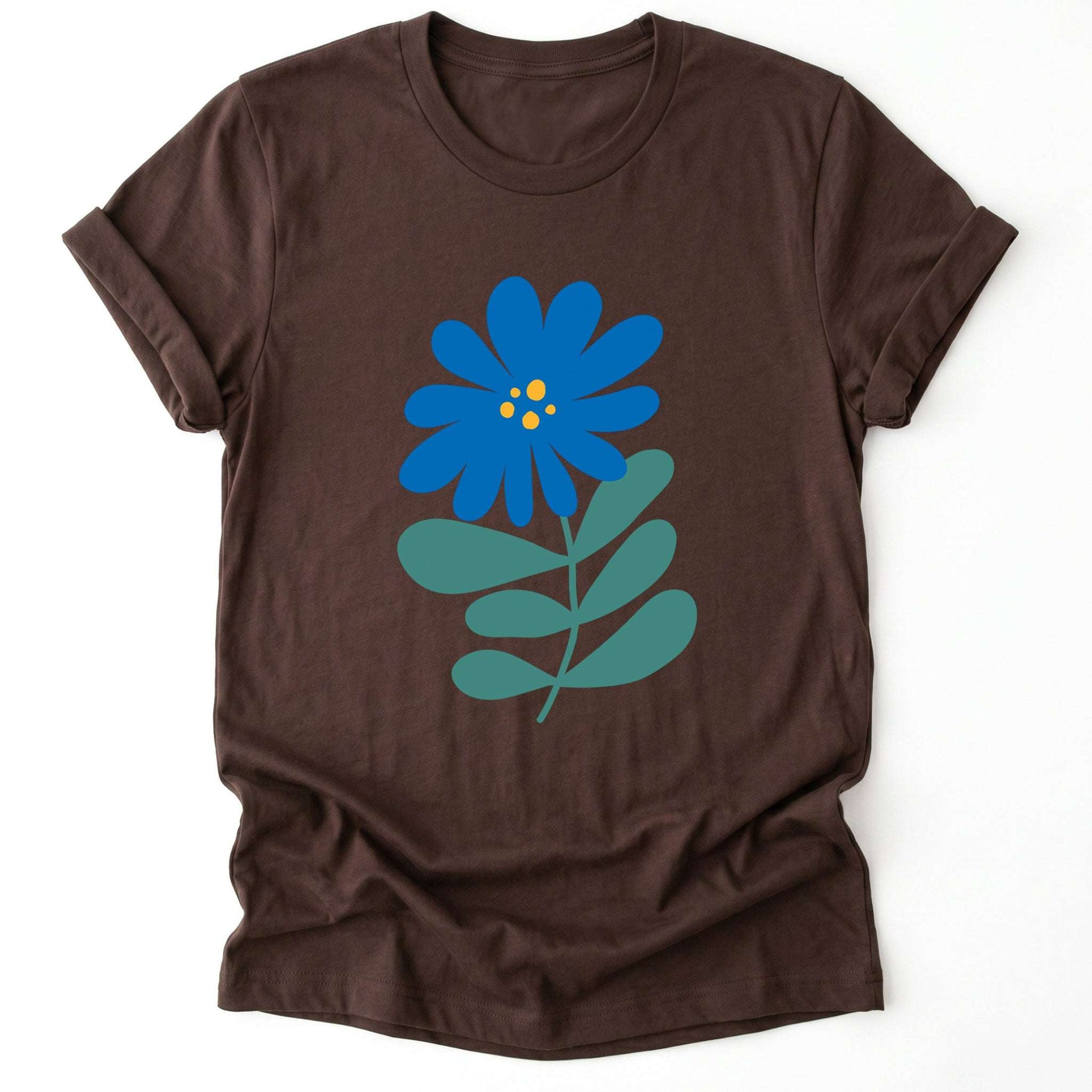 Blue Wild Flowers Classic T-Shirt