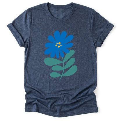 Blue Wild Flowers Classic T-Shirt