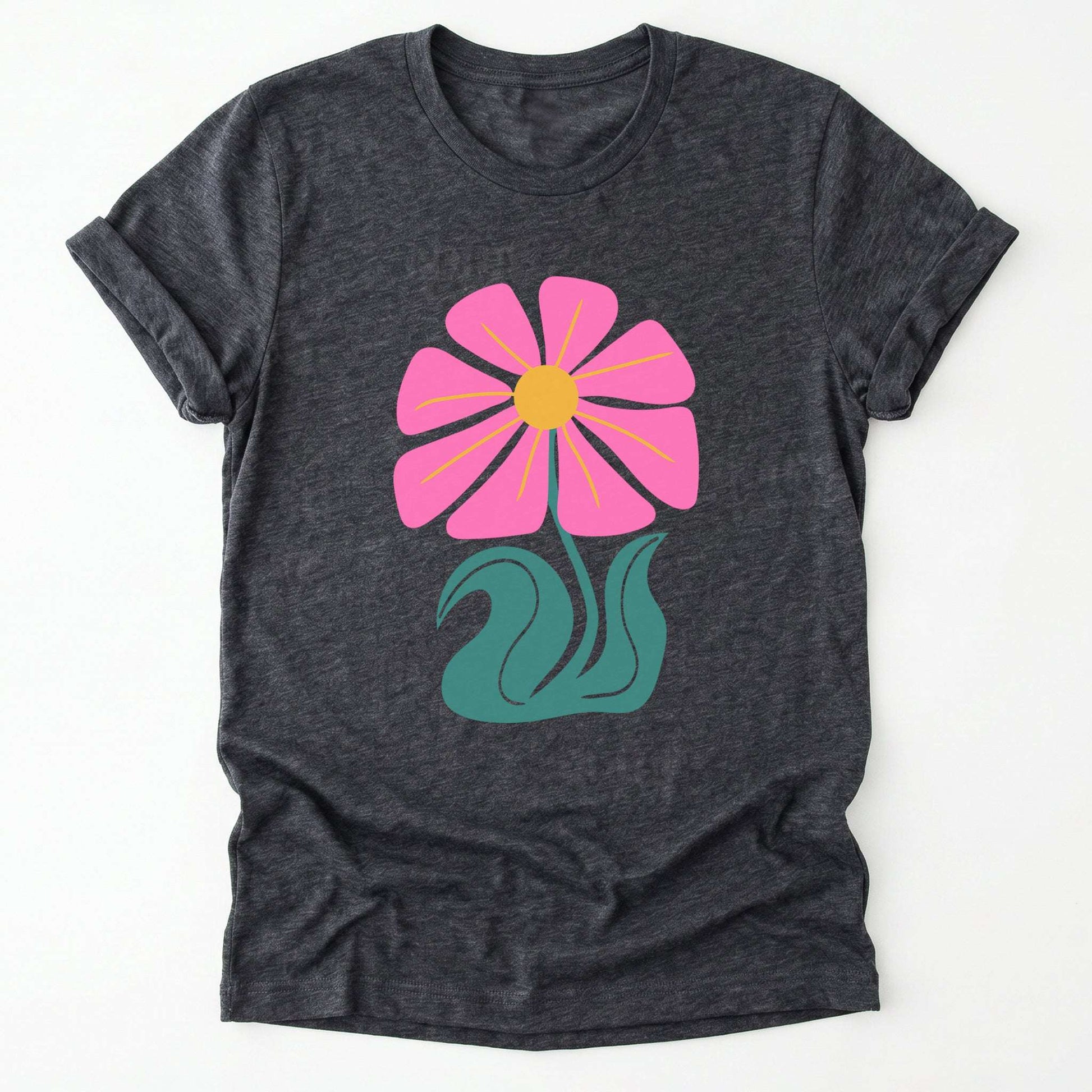 Pink Wild Flower Classic T-Shirt