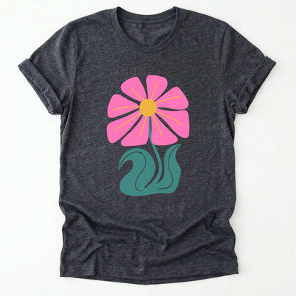 Pink Wild Flower Classic T-Shirt
