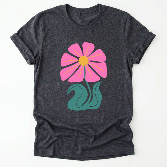 Pink Wild Flower Classic T-Shirt