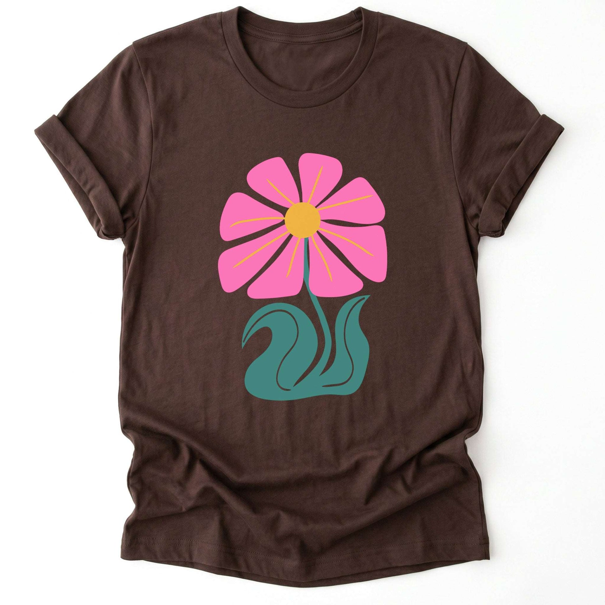 Pink Wild Flower Classic T-Shirt