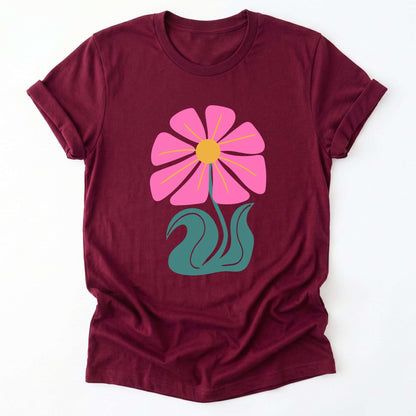 Pink Wild Flower Classic T-Shirt