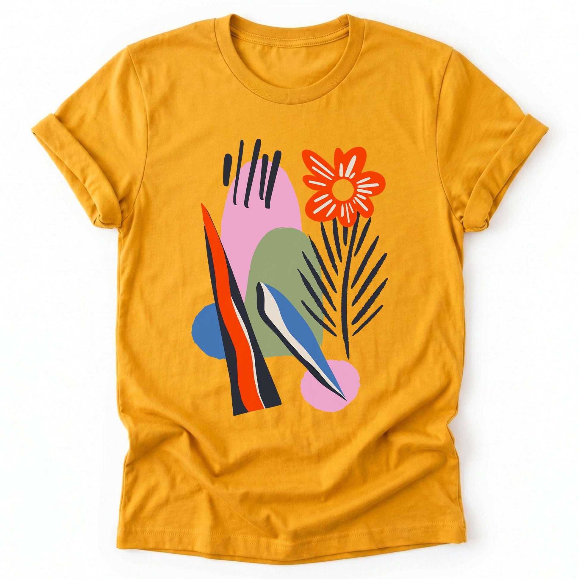 Minimal Floral Classic T-Shirt