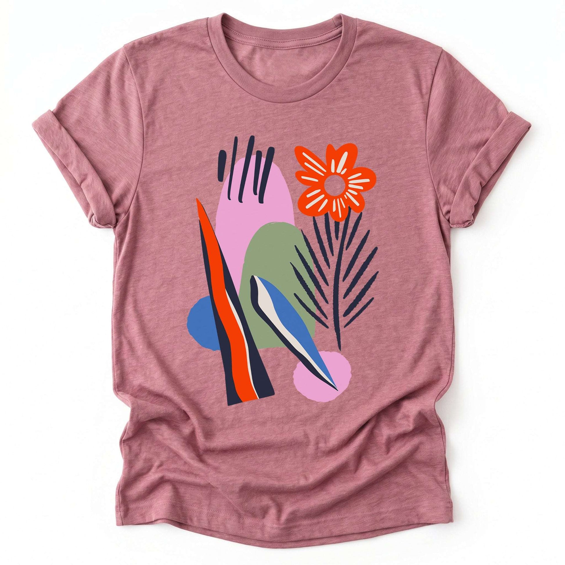 Minimal Floral Classic T-Shirt
