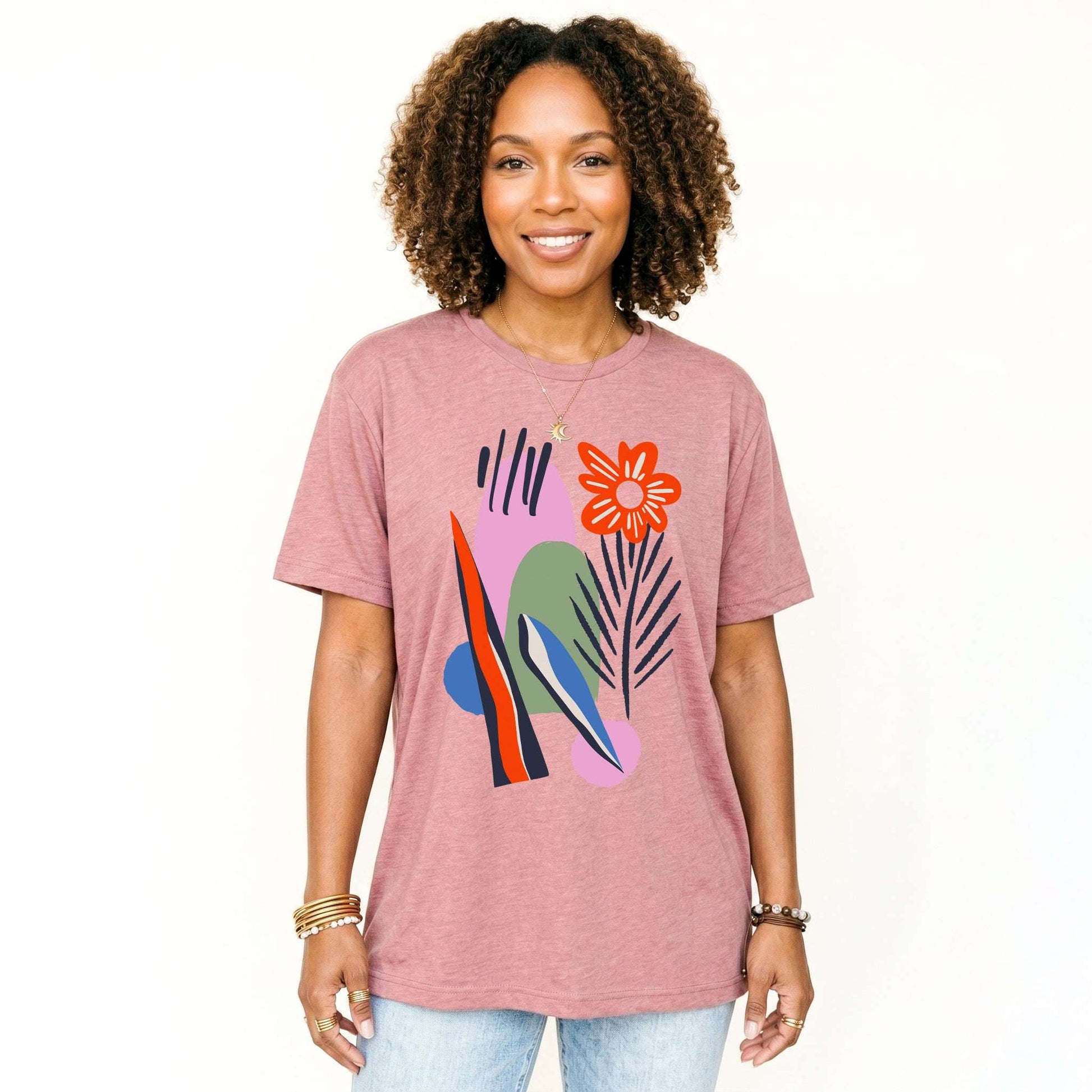 Minimal Floral Classic T-Shirt
