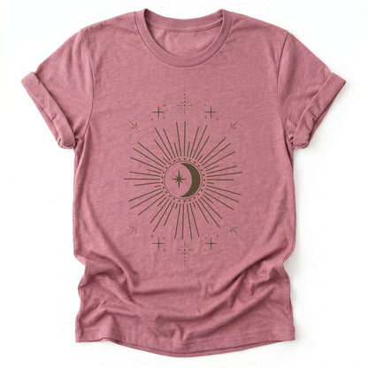 Night Sky Moon & Stars Classic T-Shirt
