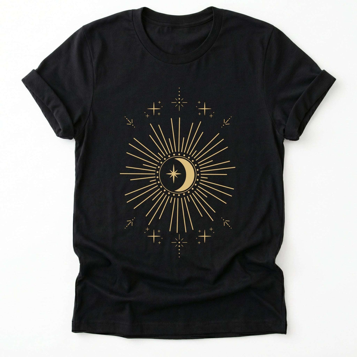Night Sky Moon & Stars Classic T-Shirt