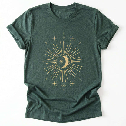 Night Sky Moon & Stars Classic T-Shirt