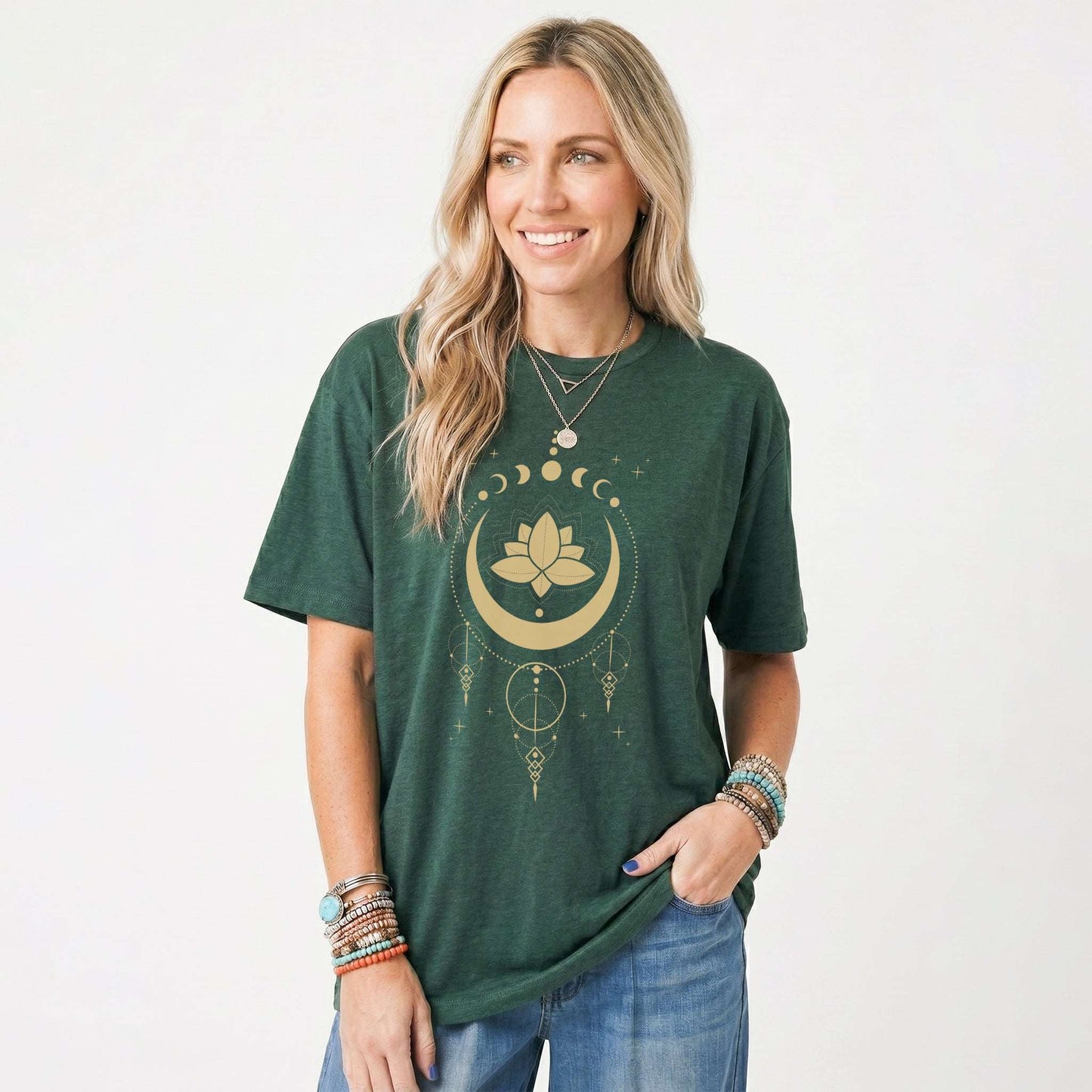 Mystical Moon Phase Classic T-Shirt