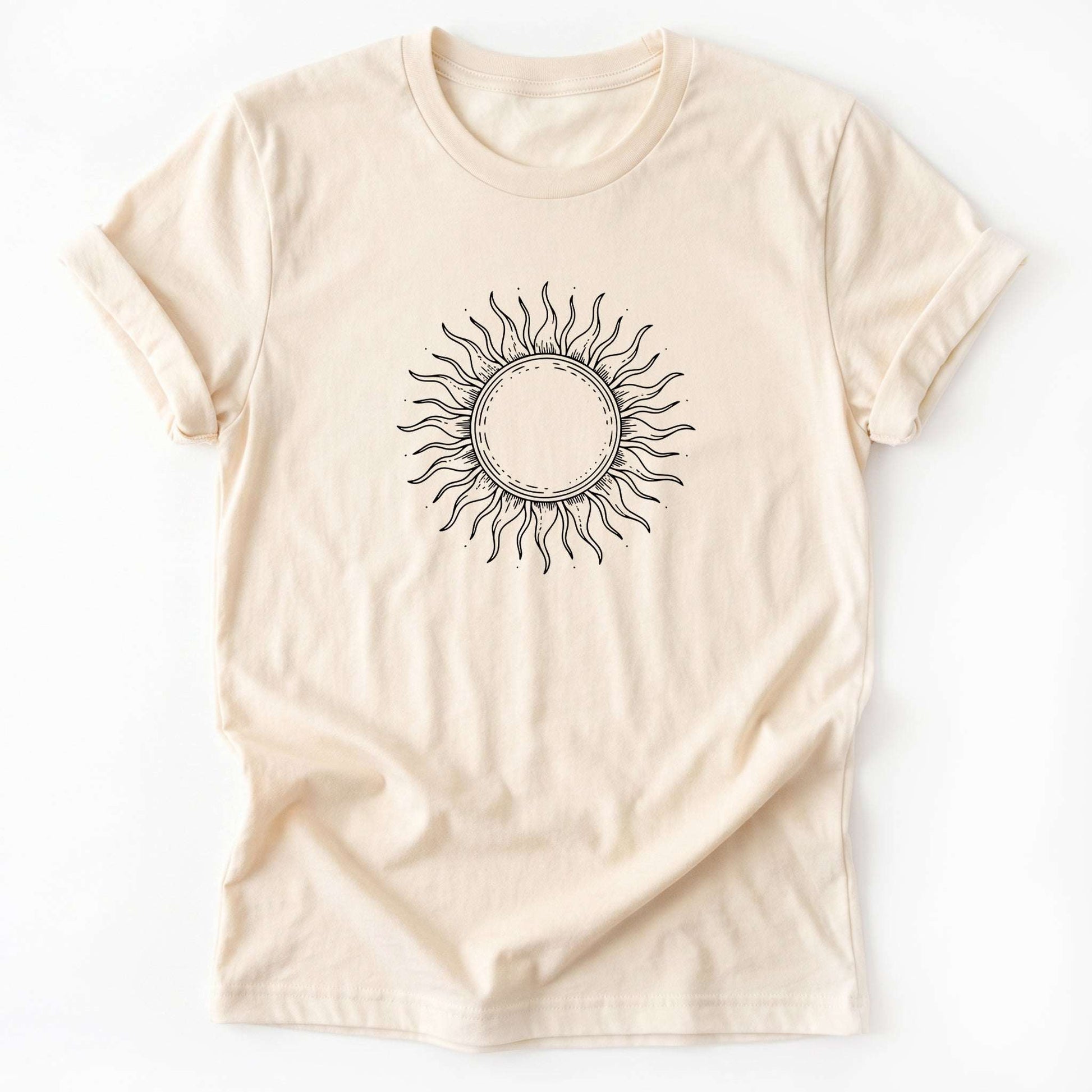Line Art Sun Classic T-Shirt