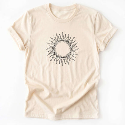 Line Art Sun Classic T-Shirt