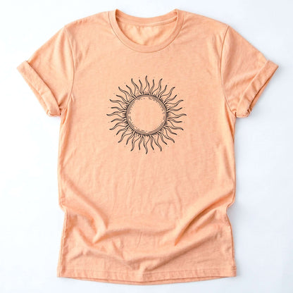 Line Art Sun Classic T-Shirt
